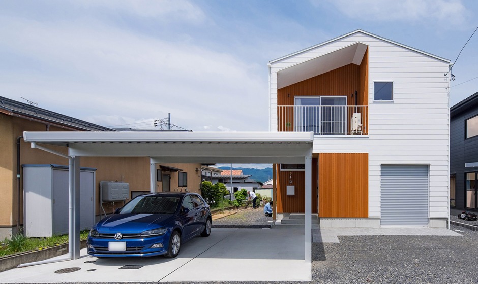 「蔵王の風景を暮らしに取り込む、心地よい2階リビングの住まい」 施工事例｜inSTYLE - 新しい暮らしの提案